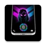 fingerprint live animation app android application logo